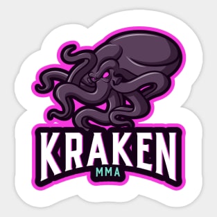 Kraken MMA Sticker